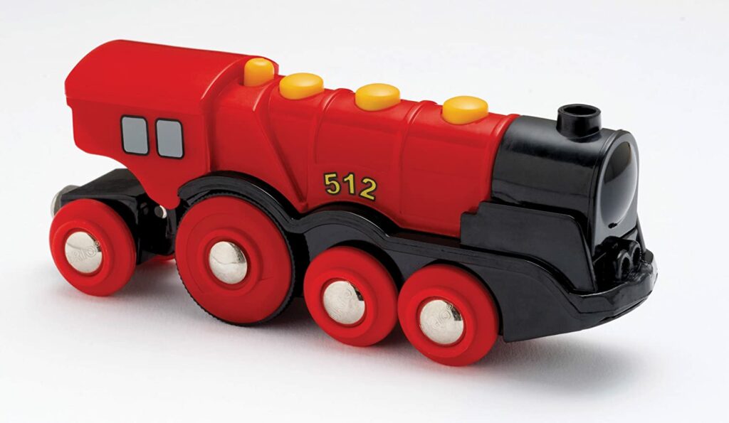 Juegos educativos para niños. Tren de locomotora a batería Tren eléctrico de juguete para niños Modelo de tren de control manual Tren de carga con locomotora de conexión magnética 